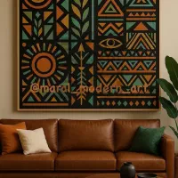 تابلو نقاشی کوبیسم ، بوهو، دکوراسیون داخلی خاص|تابلو، نقاشی، عکس|تهران, پاسداران|دیوار