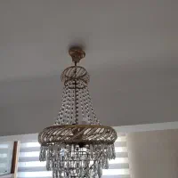 2عدد لوستر کریستالی شیک|لوستر و چراغ آویز|تبریز, |دیوار