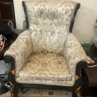 مبل ۷ نفره همراه روکش پارچه مبلی|مبلمان خانگی و میز عسلی|رشت, بلوار گیلان|دیوار