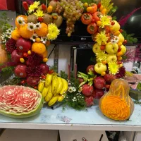 میوه ارایی تم یلدا|خدمات پذیرایی، مراسم|همدان, |دیوار