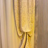 کناره پرده نگین دوزی شده