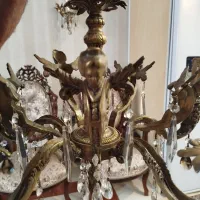 لوستر برنجی|لوستر و چراغ آویز|تهران, تهرانسر شمالی|دیوار