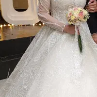 لباس عروس وارداتی بسیار شیک