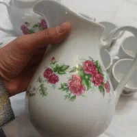 ظروف گل سرخی|ظروف سرو و پذیرایی|اراک, |دیوار