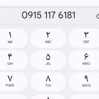 فروش سیم دایمی کد 117