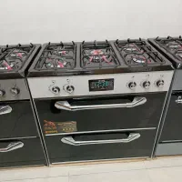 اجاق گاز صفحه لعابی رویه چدن کد ۸۰۱