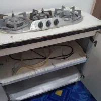 اجاق گاز رومیزی با کابینت
