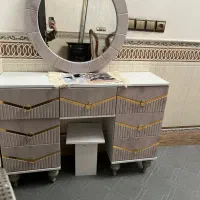 جاکفشی و میز اینه ست کاملا نو|جاکفشی، کمد، دراور|قم, شهرک سازمان آب|دیوار