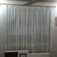 دو عدد پرده گیپور|پرده، رانر، رومیزی|بندر انزلی, امامزاده|دیوار