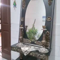 آینه و شمعدان