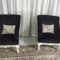 مبلمان ۷ نفره نیمه استیل