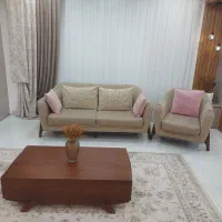 مبل 8 نفره با میز ناهارخوری 6 نفره و جلو مبلی|مبلمان خانگی و میز عسلی|آمل, |دیوار