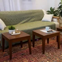 ست میز عسلی نو چوب نراد شیک و مینیمال