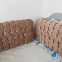 یک جفت پشتی مخطع مخمل|پشتی|اصفهان, طامه|دیوار