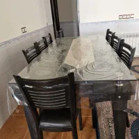 میز ناهارخوری تمام چوب|میز و صندلی غذاخوری|سیرجان, |دیوار