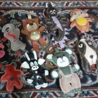 سر کلیدی اصل چرم هنر دست