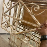 پنجره و جاکولری آماده در حد نو ۱۶۰ در ۱۸۰ سنگین|مصالح و تجهیزات ساختمان|اهواز, کمپلو شمالی|دیوار