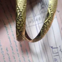 طلا کارکرده ۱۰ گرم ۲عدد النگو|جواهرات|پاکدشت, پاکدشت (مامازند)|دیوار