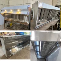 فرساندویچ تاپینگ یخچال ایستاده کانترگرم هود.صنعتی