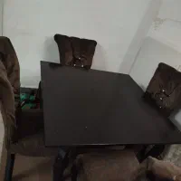 میز نهارخوری درجه یک|میز و صندلی غذاخوری|کاشان, کارگر|دیوار