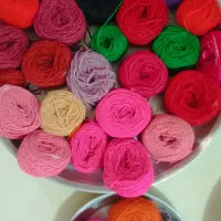 نخ پشم رنگی