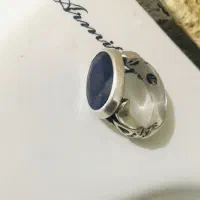 انگشتر یاقوت اصل رکاب دست ساز ۹۲۵