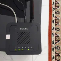 مودم روتر زایکسل adsl 2 plus مدل del1201