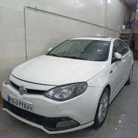 ام‌جی 6 مدل 2015 وارداتی سفید بدون رنگ معاوضه