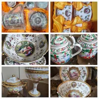 یه جفت گلدون سرمه‌ای بزرگ کنار سالنی ۵۳ سانت|صنایع دستی و سایر لوازم تزئینی|اصفهان, پارک مشتاق|دیوار