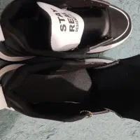 کفش گندمی نیم بوت دخترانه