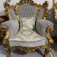 مبل هفت نفره سلطنتی|مبلمان خانگی و میز عسلی|جوانرود, |دیوار