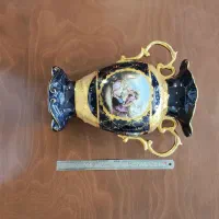 گلدون طلایی سرمه ای ماکو