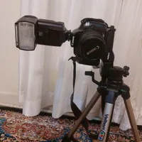 دوربین عکاسی کنون  eos 1100d با لوازم جانبی کامل|دوربین عکاسی و فیلم‌برداری|تهران, اقدسیه|دیوار