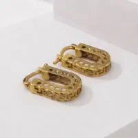 گوشواره طلا مینی‌مال
