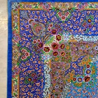فرش ذرع و نیم ۱/۵متری دستباف تمام ابریشم قم|فرش|تهران, نیاوران|دیوار