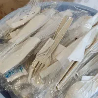 قاشق و چنگال و دستکش|ظروف نگهدارنده، پلاستیکی، یک‌بارمصرف|شیراز, میانرود|دیوار
