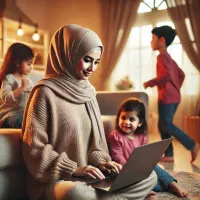 درآمد با گوشی مخصوص بانوان