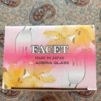 جاکاردی کریستال ژاپنی اصل برند facet|ظروف سرو و پذیرایی|شیراز, سینما سعدی|دیوار