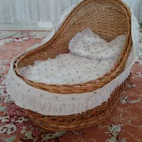 گهواره(سبد)حمل نوزاد حصیری