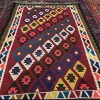 گلیم دستبافت ۶متری
