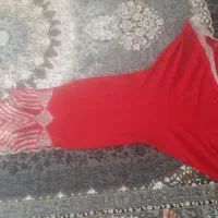 لباس مجلسی قرمز نو