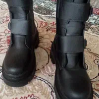 بوت چرم سگک دار سایز ۳۸|کیف، کفش، کمربند|یزد, |دیوار