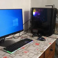 کیس و مانیتور 24 اینچ|رایانه رومیزی|شوشتر, |دیوار