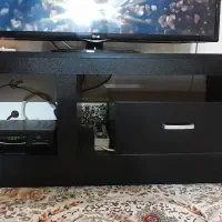میز تلویزیون چوبی ام دی اف مشکی