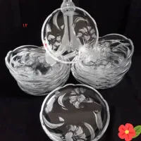 سرویس کریستال سوگا ژاپن گل لیلیوم