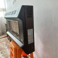 بخاری گازی آجری آبسال رنگ مِسی چکشی