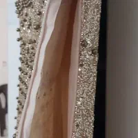 لباس مجلسی طلایی مرواریددوزی شده کاردست|لباس|تهران, امام حسین|دیوار