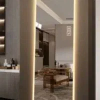 اینه بک لایت دیواری  نو