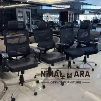 میز مدیریتی فلزی شیشه ای صندلی توری مش ومبل اداری|دفتر کار|تهران, ستارخان|دیوار