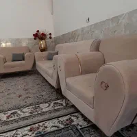 مبل ۸ نفره کاملا سالم و نو|مبلمان خانگی و میز عسلی|سرپل ذهاب, |دیوار